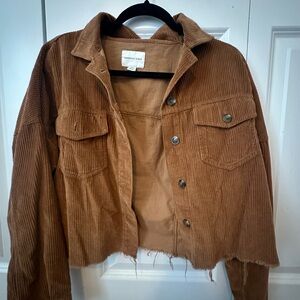 American Eagle corduroy button up jacket